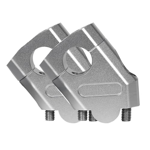 Barre de rehaussement guidon 22mm en aluminium argent pour moto NTV650