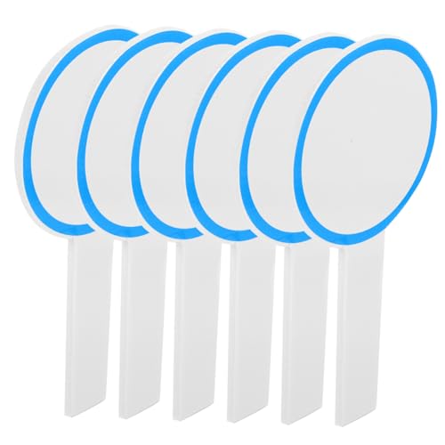 Tableros borrables de mano 6 pcs para votación y puntuación miniatura 7