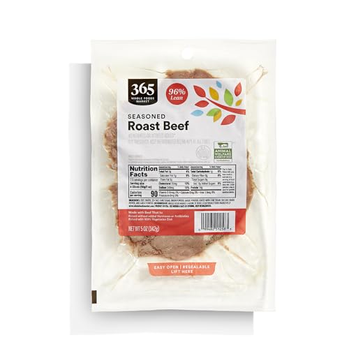 365 by Whole Foods Market Sliced Roast Beef, 5 OZ