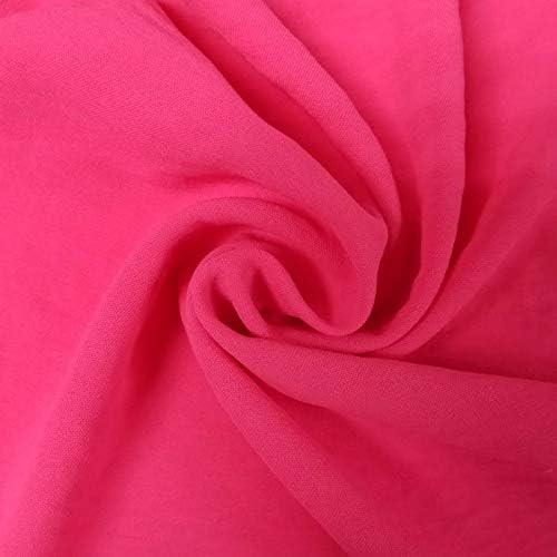 59" Wide Airflow Crepe Fabric by The Yard - 100% Polyester, 165 GSM, Lightweight, Anti-Wrinkle, Non-Stretch - Ideal for Dresses, Scarves, Blouses & DIY Projects