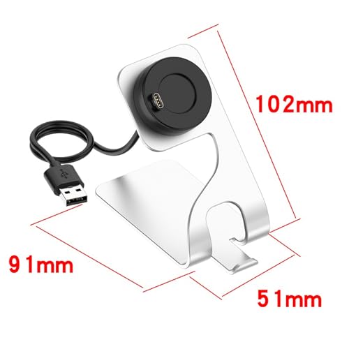 Cable de carga para Garmin Venu 3 fija tu reloj sin caídas de la mesa 6