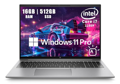 HP ZBook Firefly 16 G9 laptop, portátil FHD de 16 pulgadas (1920 x 1080), Core i7-1280P hasta 4,8 GHz, 16GB DDR4 RAM 512GB SSD, teclado retroiluminado, huella digital, Windows 11 Pro (Reacondicionado)