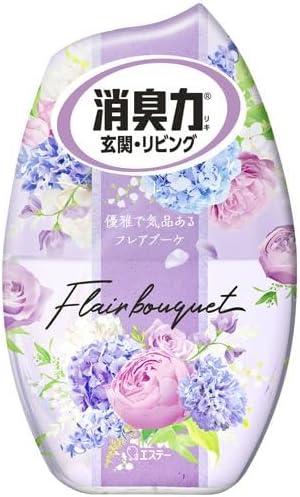 （まとめ） エステーお部屋の消臭力 フレアブーケ 400mL 1セット（3個） 【×5セット】 top1-ds-2597289 [独