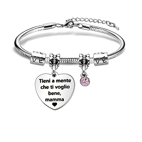 Tibond Bracciale Mamma Braccialetto da DonnaTieni...