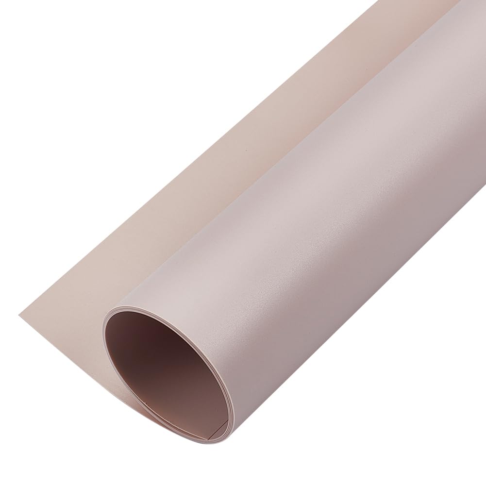 BENECREAT White Photography Background Display Board, 40x100cm Matte Pvc Photo Background, Rectangular Photography Background Paper for Studio Video Product Shooting