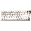 IQUNIX Magi65 Low Profile Mechanical Keyboard Wireless 65% Keyboard Ultra Slim for Creamy Typing, Hot Swappable, RGB Backlit, PBT Keycaps, Aluminum Case, BT/2.4G/USB-C, for Mac/Windows Ochre White