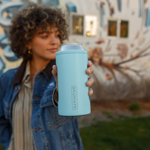 Image of BruMate Hopsulator Trio 3-in-1 Insulated Can Cooler for 12oz / 16oz Cans + 100% Leak Proof Tumbler with Lid | Insulated for Beer, Soda, and Energy Drinks