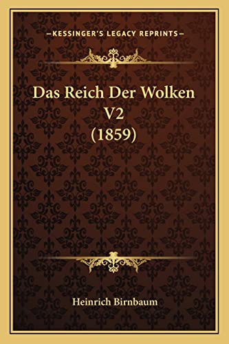 Das Reich Der Wolken V2 (1859) (German Edition)