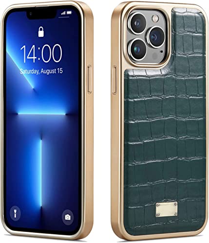 Étui en cuir premium pour iPhone 14 Pro coque élégante de protection antichoc fine C3