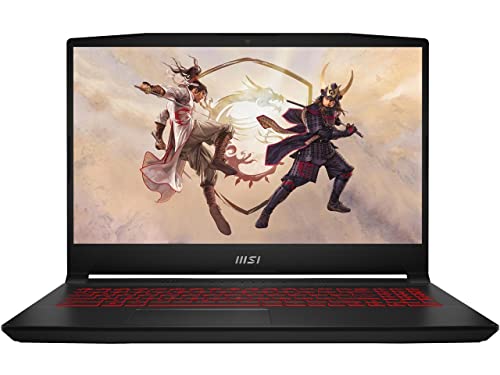 MSI Katana GF66 15,6' 144Hz 3ms FHD Laptop para jogos Intel Core i7-11800H RTX 3060 16GB 512GB NVMe SSD Win11 (11UE-617)
