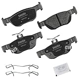 Bendix Priority1 CFC2219 Ceramic Rear Brake Pads for Mazda 3 2021-2019, 3 Sport 2019, CX-30 2024-2020