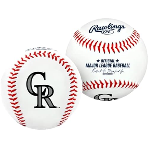 Image of Rawlings | 2026 MLB Baseball with Team Logo | All 30 MLB Teams Available