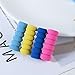 12 Pcs. Pencil Grips, Soft Cushioned Foam, Assorted Colors