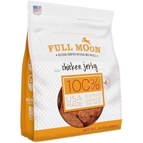 Full Moon Chicken Jerky Dog Treats Made in USA Cover