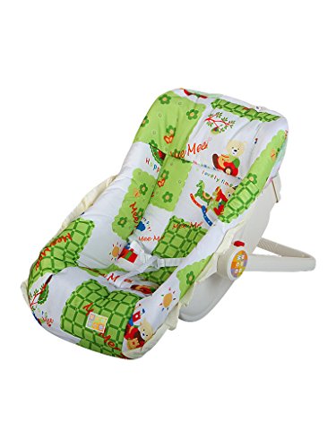 Image of Mee Mee Cozy Carry Cot Cum Rocker 5 - in - 1 (Green)