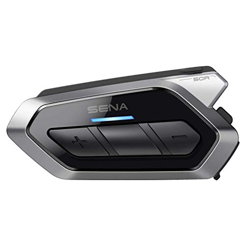 SENA 50R-01 Bluetooth SINGLE Headset Kit for Motorcycles (1 Headset), 50R-01