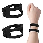 Paifeancodill Adjustable Wrist Brace for TFCC Tears, 2 Pcs TFCC Wrist Brace, Breathable Thin Sport Wrist Brace, Lightweight Wrist Straps Support for Left&Right Wrists Weight Bearing Strain Exercise