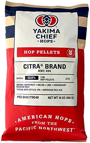 YCH Hops - Citra HBC 394 Hop Pellets 1 lb (2022B)