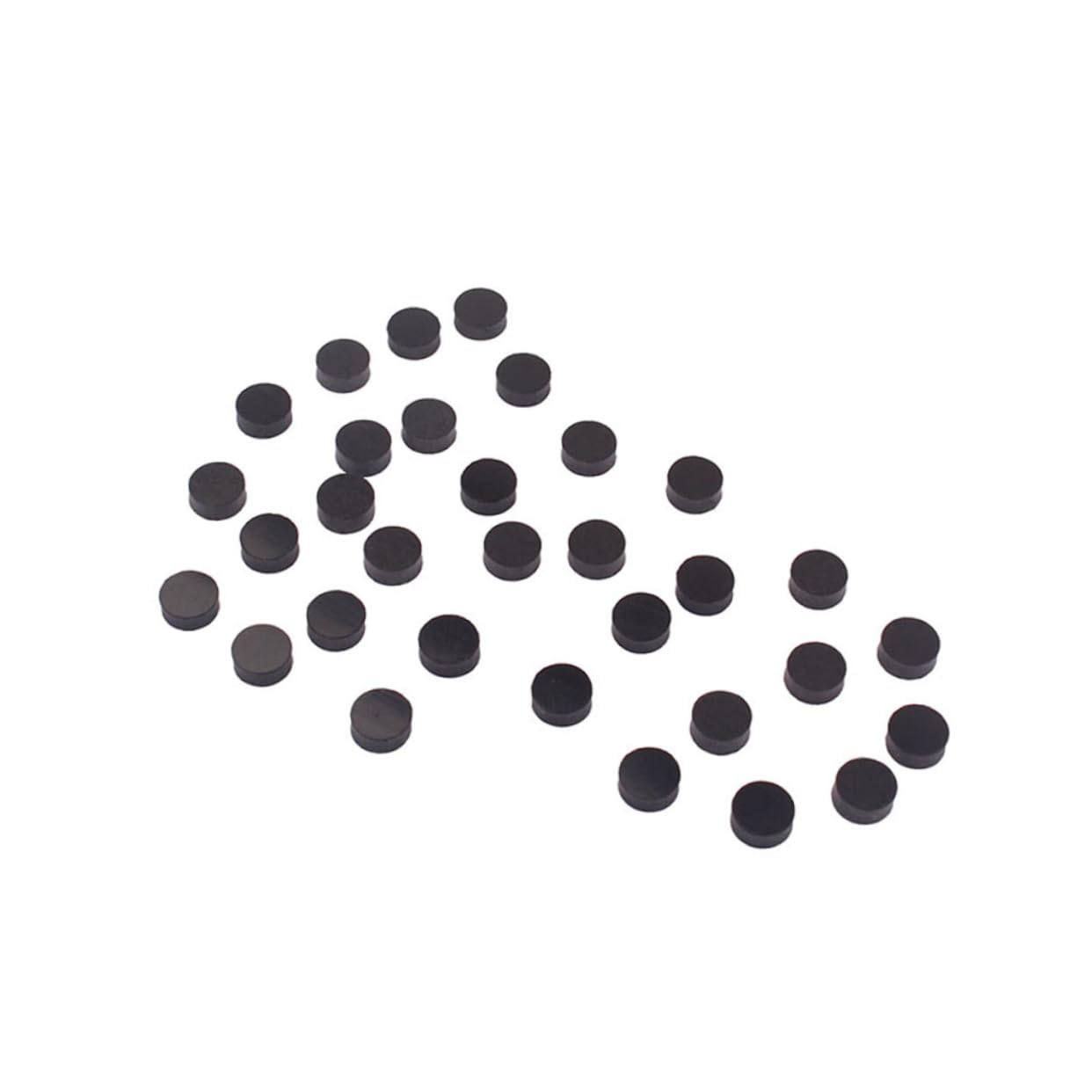 SUPVOX Gf46 300pcs 6mm Guitar Black Dot Inlay Abalone Inlay Material for Fretboard Decor