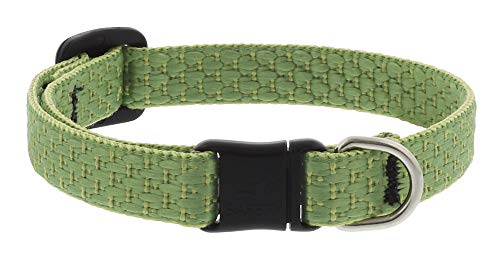Breakaway Cat Collar by Lupine ECO Collection 1/2" Wide Moss adjusts 8-12" - image 3