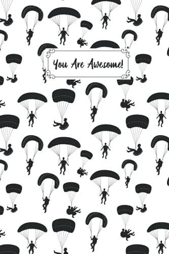  You Are Awesome Parasailing Composition Notebook: Parasailing Lovers Blank Lined Journal Notebook for Men Women Girls and Kids Gifts