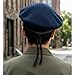 Sivi Iconic Parisian Beret – Army Style Cap, Che Guevara Inspired Fashion, Woolen French Beret Hat for Men and Women (US, Alpha, One Size, Medium, Blue)