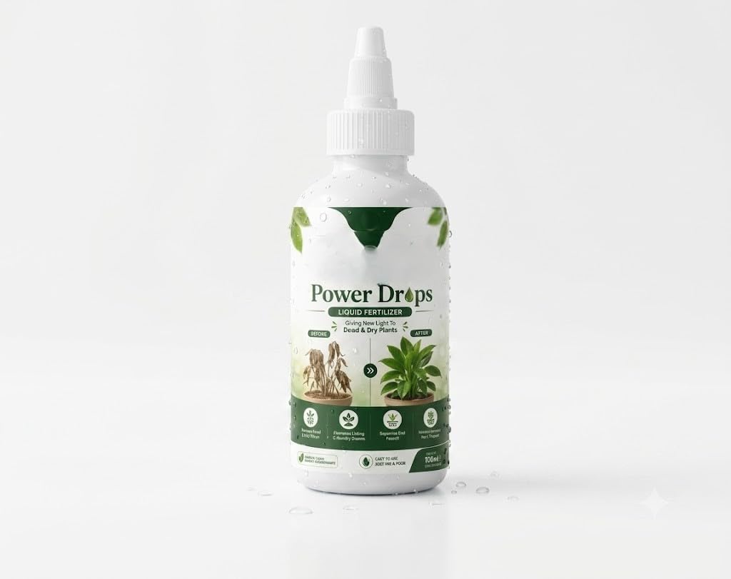 Power Drops 30ml | Liquid Plant Care Supplement | Concentrated Plant Growth Booster for Healthy Roots & Green Leaves | Easy-to-Use Formula for Indoor & Outdoor Plants | Home Garden Pack 2-image-33