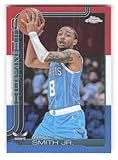 2025-26 Topps Chrome Red White Blue #26 Nick Smith Jr. Charlotte Hornets NBA Basketball Trading Card
