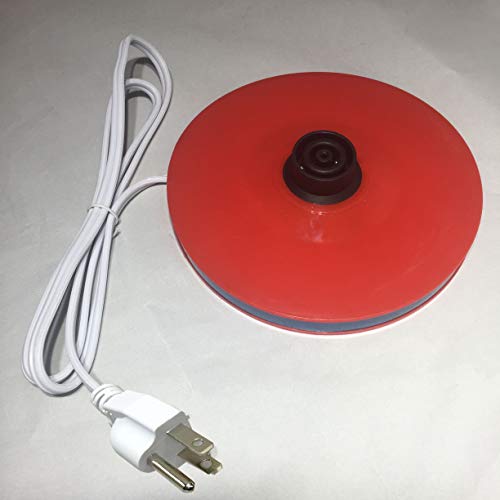 Tetera Eléctrica de Cerámica con Puntos Rojos y Blancos miniatura 3
