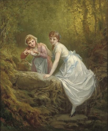 Cuadro pintura al óleo Henri Pierre Picou de 60x90cm para decoraciones de salones modernos