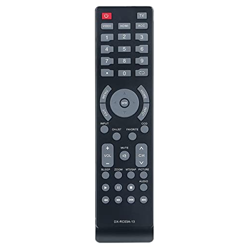 GHUST NS-RC03A-13 NSRC03A13 Replacement Remote Control for Insignia TV NS-42E470A13 NS-42E480A13 NS-42L260A13 NS-46E340A13 NS-46E480A13 NS-46L240A13 NS-50L240A13 NS-55E480A13 NS-55L260A13 NS-65D260A13