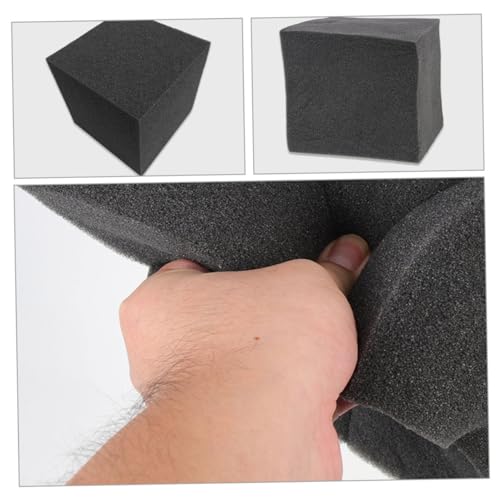 Kisangel 6pcs paneles acústicos para aislamiento de sonido, alfombrillas para reducción de ruido para paredes, alta densidad, absorción acústica para hogar y estudio miniatura 5