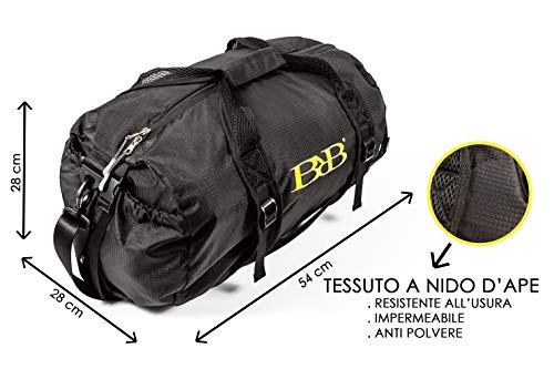 BRB° Borsone Palestra Borsa Sportiva Uomo Donna