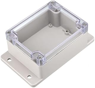 sourcing map 115 x 90 x 55mm Electronic ABS Plastic DIY Junction Box Enclosure Case W Clear Cover