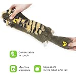 SHARLOVY Dog Squeaky Toy No Stuffing 6 Pack, Dog Toys Crinkle for Small Puppy, Durable Chew Plush Cute Animals Natural for Teething Pet - Image 2