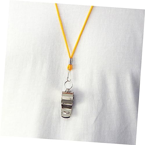 Silbatos deportivos de acero inoxidable 5 piezas miniatura 7