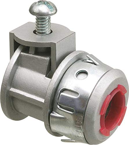 Arlington Industries SG38AST 3/8 in. Arlington Saddlegrip Snap-Tite Connector with Insulated Throat - pack of 50