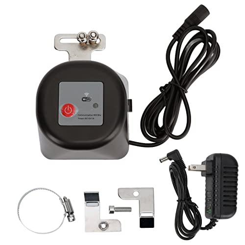 Kadimendium Smart Valve Controller For Tuya Wifi Electric Manipulator Gas Pipe Intelligent Automic Shut Off Fitting Ac100~240V Smart Watering Switch(Us Plug) #TOP25