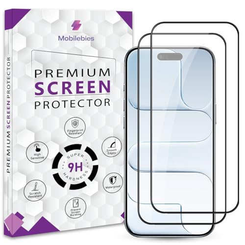 Image of Premium Tempered Glass Screen Protector Guard For iPhone 17 Air /iPhone Air (6.5 Inch,Pack of 2) | HD Clear, 9H Hardness Shatterproof, Edge to Edge Coverage With Easy to installation kit