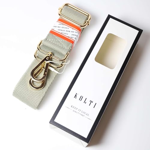 Image of Kolti Purse Strap Replacement Crossbody Handbag Stripe Wide Adjustable