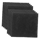 MAGICLULU 8pcs Filtres De Charbon De Bois De Cuisine À Charbon De Bois Activés Poussinet...