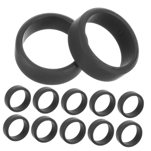 10 anillos de silicona protector para dedos para fitness miniatura 1
