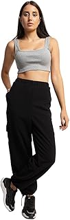 BAGGY Pants with Bottom Cord - BLACK