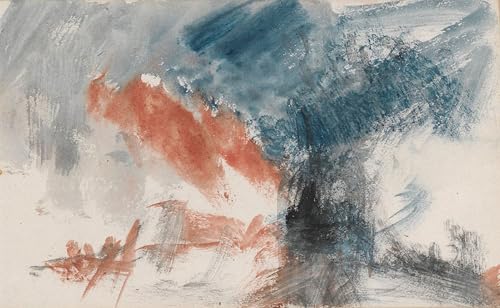 Toile peinture murale Mallord William Turner | Impression abstraite de salon en 60x90cm