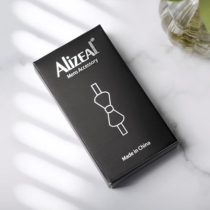 Set de corbatín, pañuelo y mancuernillas para hombre miniatura 5