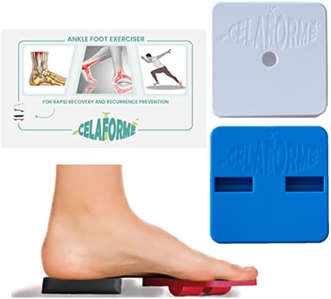 CELAFORME Ankle Foot Exerciser – Single Leg Balance Board for Sprained - Plantar Fasciitis Stretcher, stabilizer, Strengthener, Posture Corrector