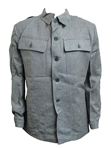 viz-uk wear - Giacca Militare - Uomo Grigio Grigio