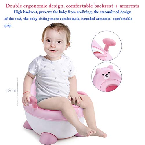Potty Seat voor peuters Plastic baby Toilet Afneembare lade gemakkelijk schoon te maken,draagbare reizen,Herbruikbare… - Afbeelding 4