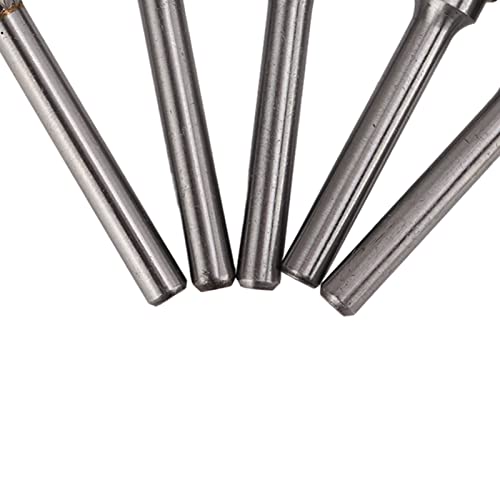 Set de Fresas de Carburo, Corte Doble, 5 Piezas miniatura 6