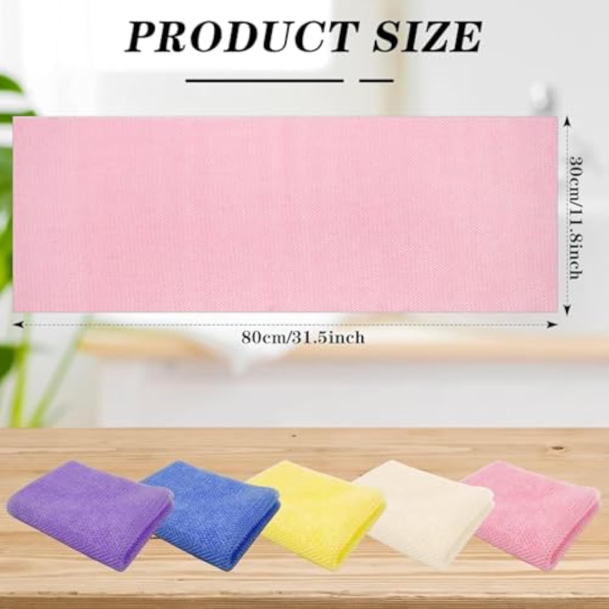 Exfoliating Washcloth Body Scrubber, Japanese Beauty